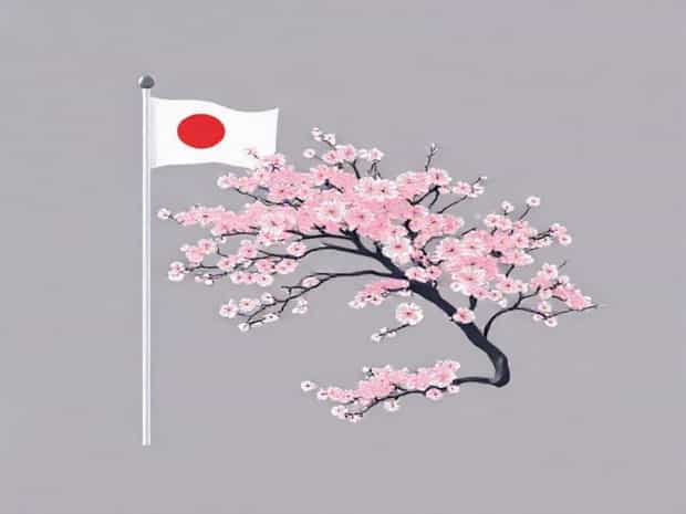 Japanese Flagpole Flowering Cherry Tree