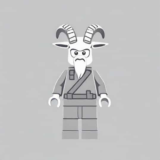 Lego Goat Herder Minifigure