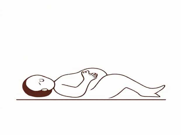 Lying On Back Propped Up Pregnancy