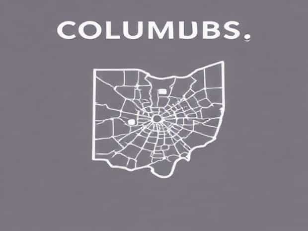 Map Of Columbus Ohio