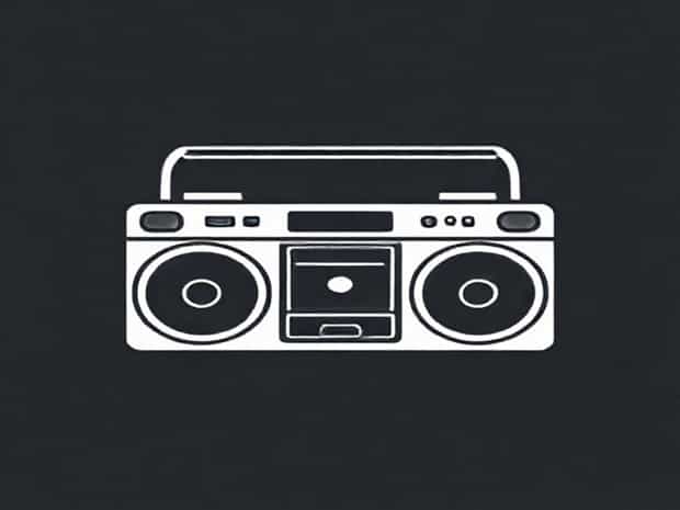 Caixa De Som Aiwa Boombox