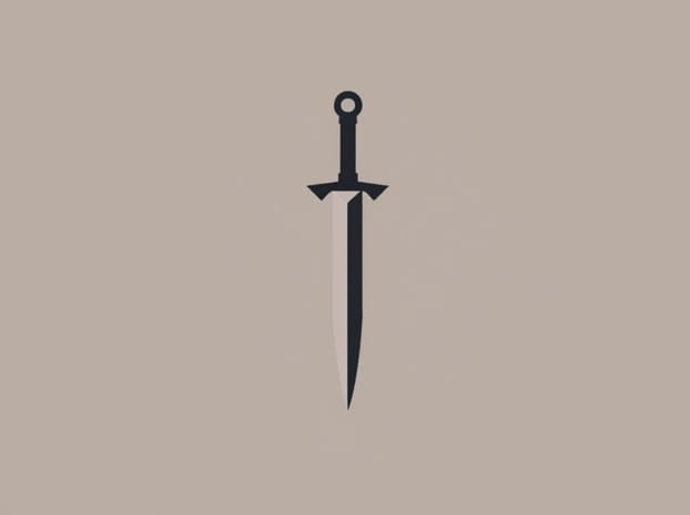 Dagger And Rose By Perspicacity