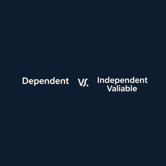 Dependent Vs Independent Variable