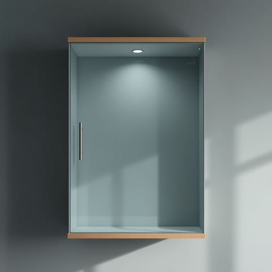 Glass Cabinet Wall Mounted