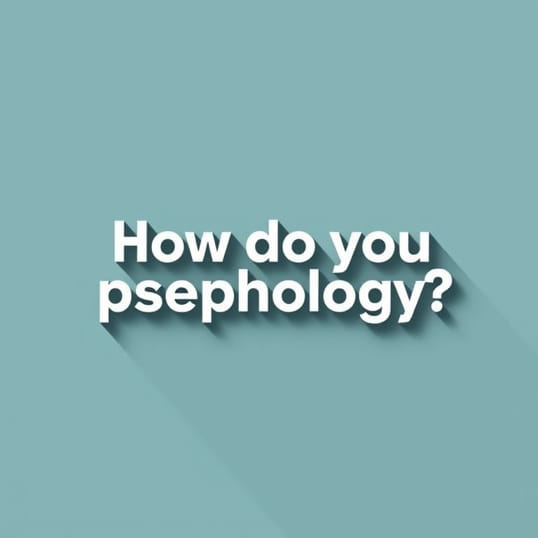 How Do You Pronounce Psephology