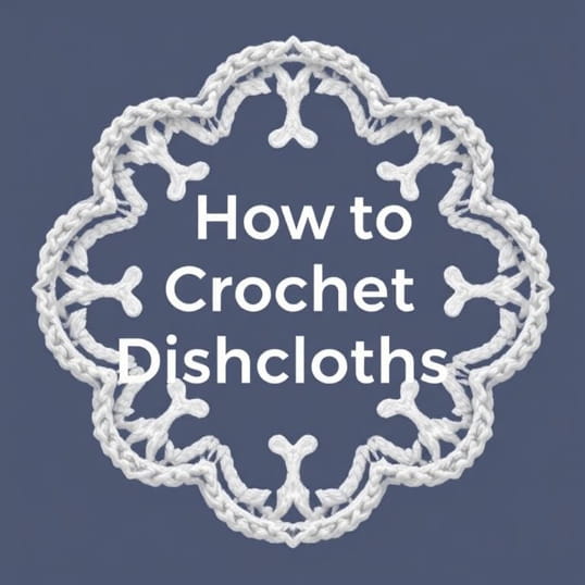 How To Crochet Dishcloths For Beginners