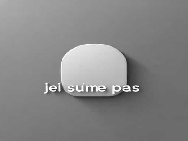 Je Suis Pas Solvable