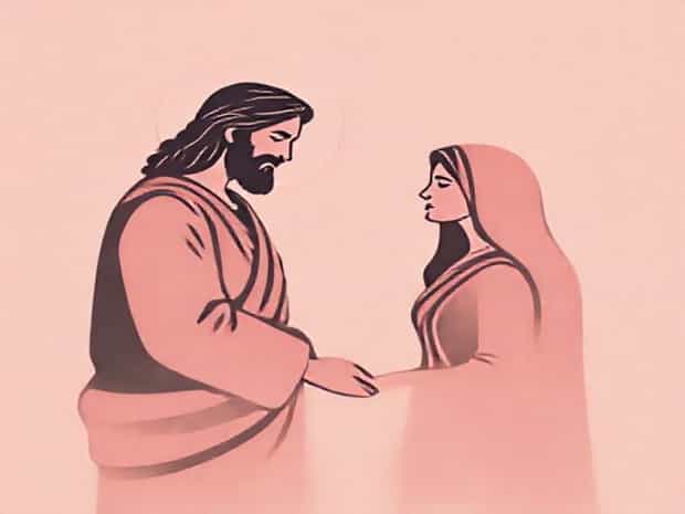 Jesus And The Adulterous Woman Bible Verse