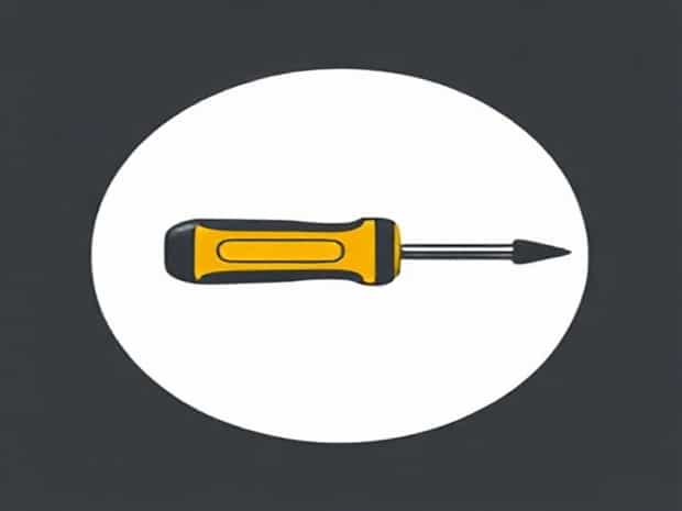 Klein Hi Viz Screwdriver