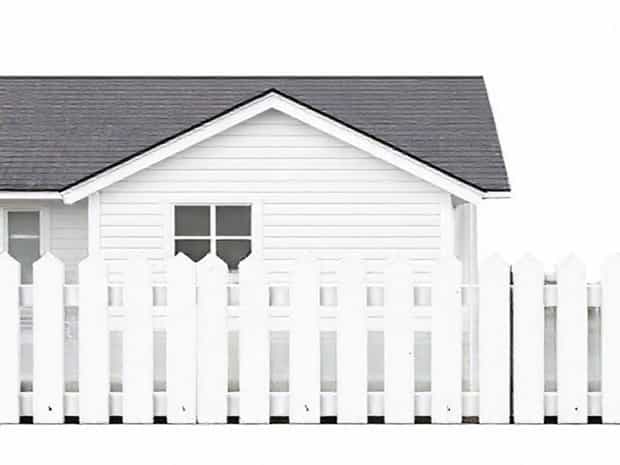 Lowes White Picket Fence