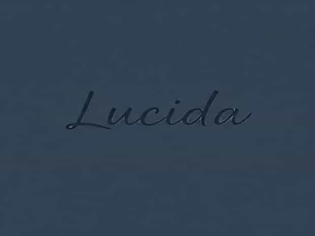 Lucida Handwriting Font Free Download