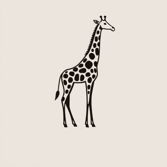 Comment Dessiner Une Girafe