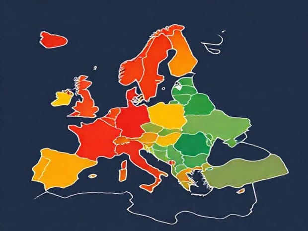 Countries In Western Europe