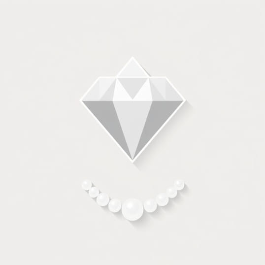 Diamond And Pearl Stomacher