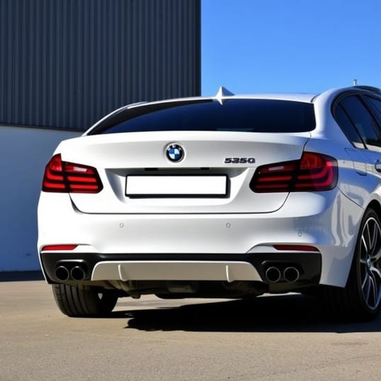 E60 535Xi Downpipes Catted