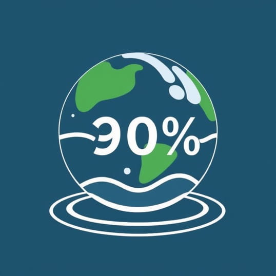 Earth Fresh Water Percentage