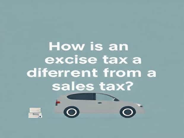 How Is An Excise Tax Different From A Sales Tax