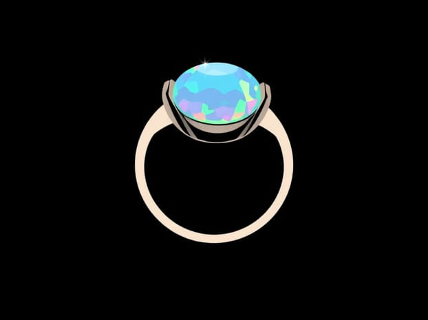 How Much Is An Opal Ring
