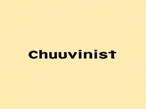 Is Chauvinistic A Word