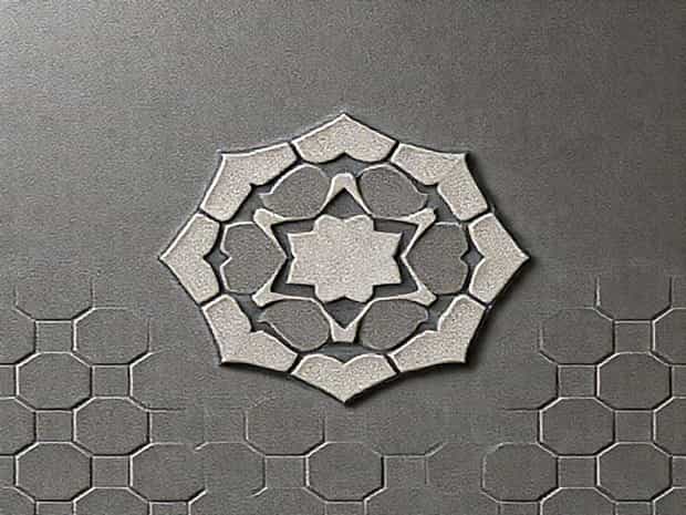 Keramik Hexagonal Kamar Mandi