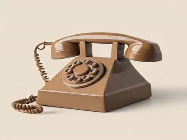 King Pyramid Bakelite Telephone