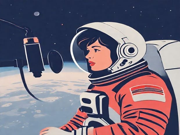 Cosmonaut Valentina Tereshkova Recording