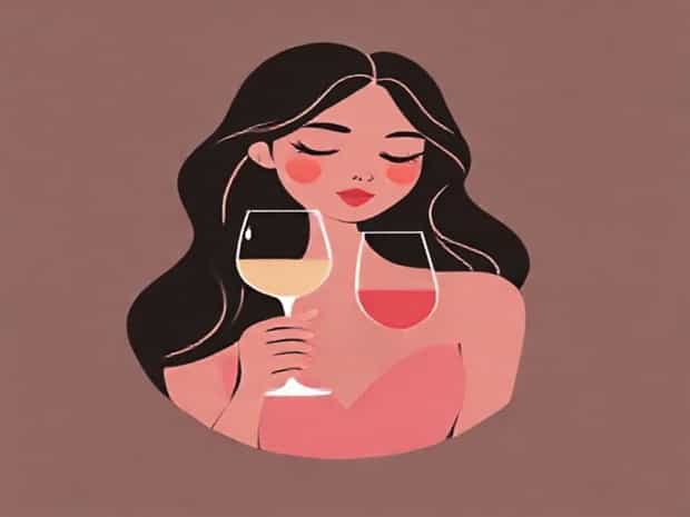 Created The Girl With A Wineglass