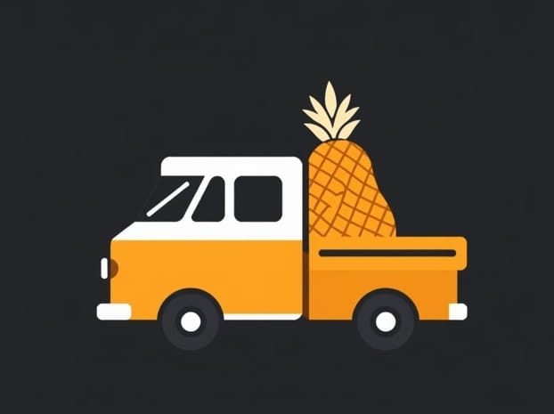 Crossy Road Piffle Pineapple Truck