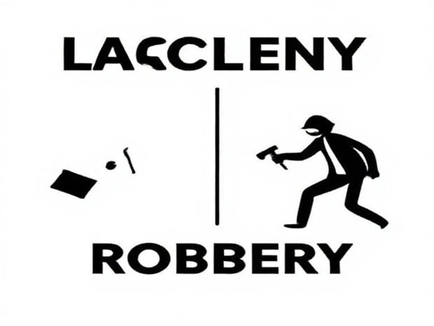 Difference Between Larceny And Robbery