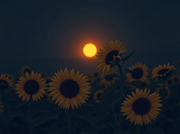 Do Sunflowers Droop At Night