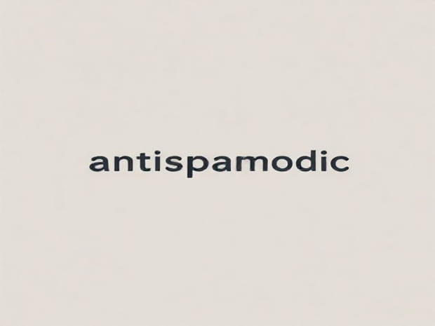 Enter The Correct Spelling Of The Term Antispasmodic