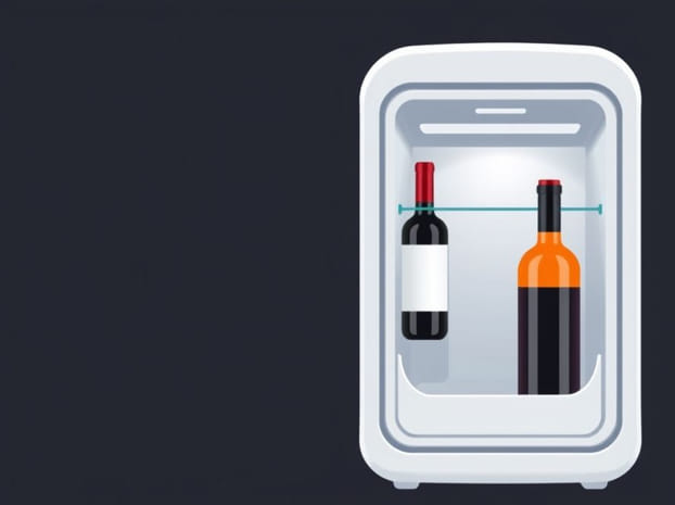 Fridge With Wine Cooler