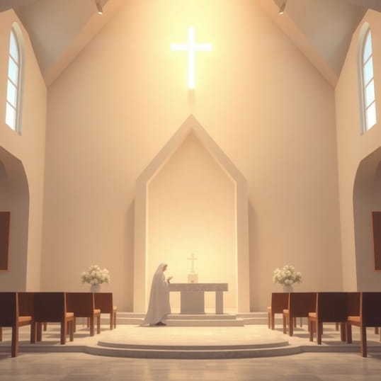 Giving Offertory In A Church In A Dream