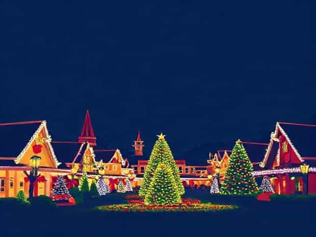Is Christmas Town In Busch Gardens