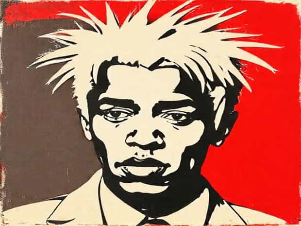 Jean Michel Basquiat Warhol
