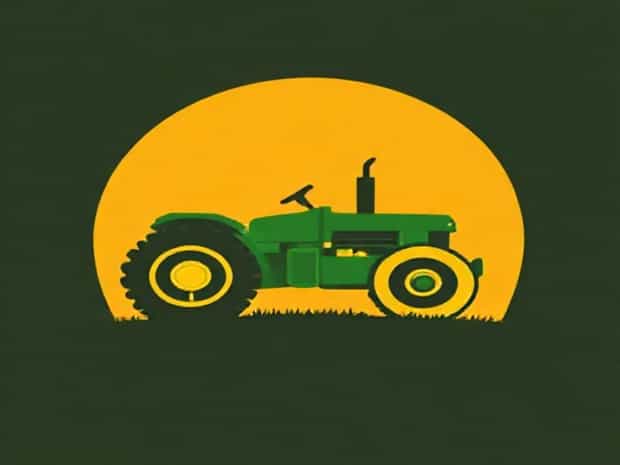 John Deere Tractor Whirligig
