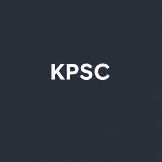 Kpsc Backlog Recruitment 2024 Notification