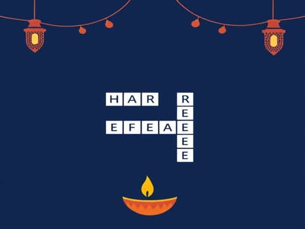 Diwali Celebrant Crossword Clue