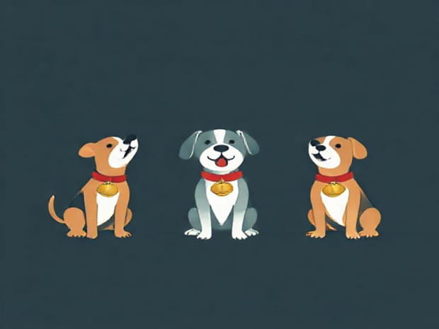 Dogs Barking Jingle Bells