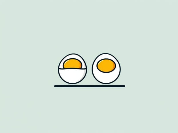 Easy Peeled Hard Boiled Eggs