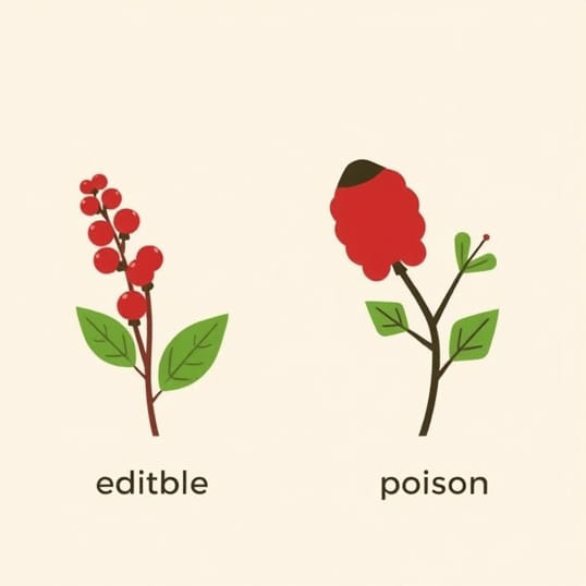 Edible Sumac Vs Poison Sumac