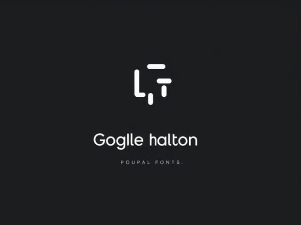 Google Fonts For Logotype