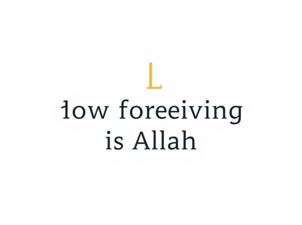 How Forgiving Is Allah