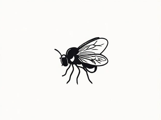 How To Draw A Tsetse Fly