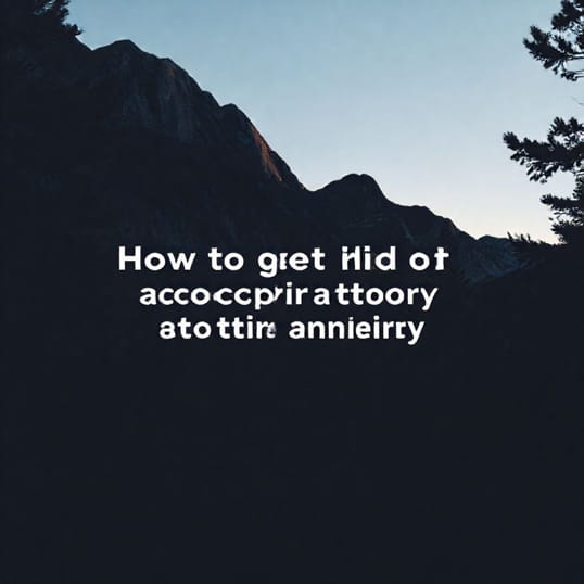 How To Get Rid Of Anticipatory Anxiety