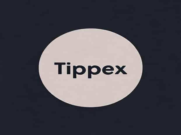 How To Get Tippex Off