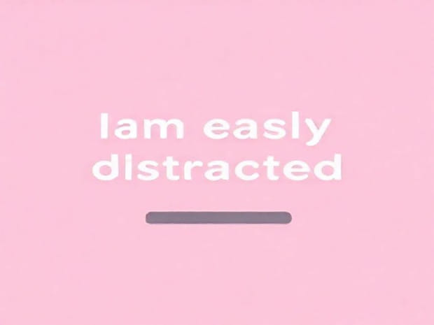 I Am Easily Distracted