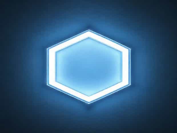 Caja Hexagonal Para Luz