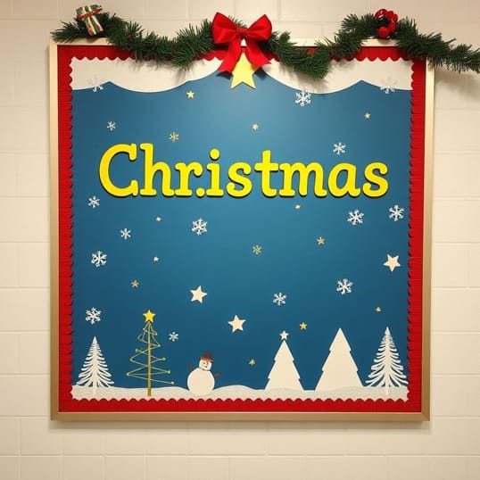 Christmas Bulletin Board Ideas For School