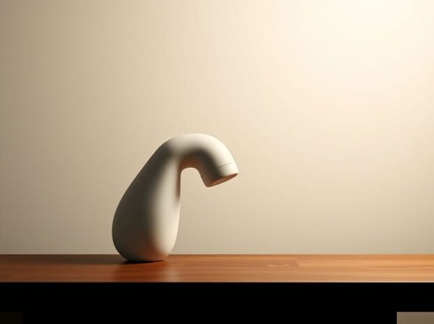 Elbow Propped On Table
